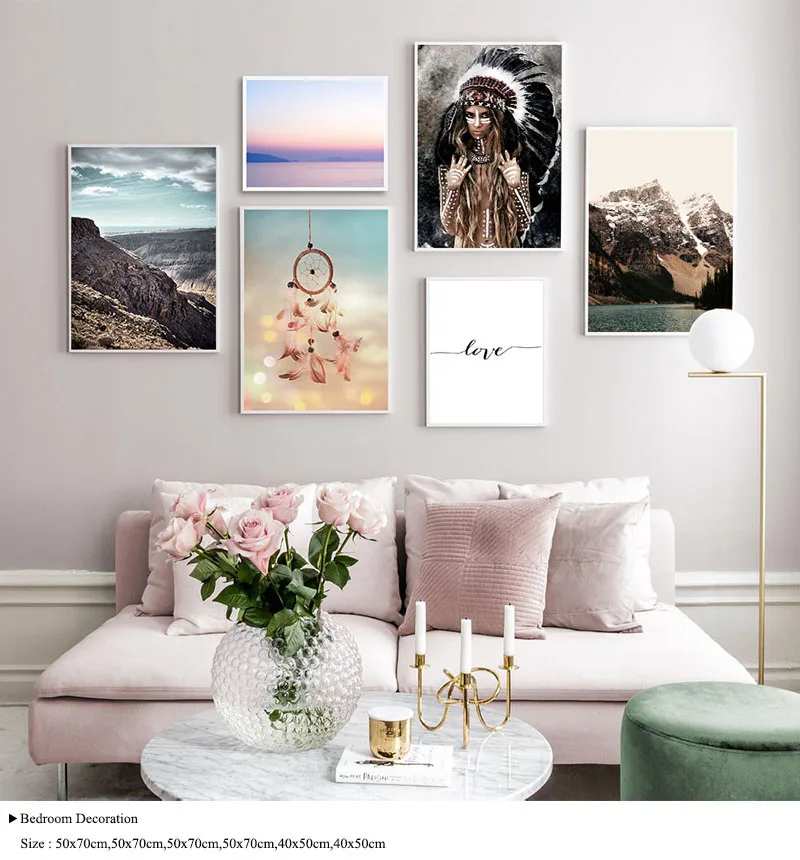 Heart-longing-Wall-Art-Prints-and-Posters-Nordic-Ins-Canvas-Painting-for-Living-Room-Decoration-Wall