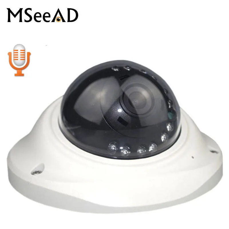 

HI3516C FULL HD poe 1080P IP Camera 2MP Indoor Dome Security Camera IP With Microphone IR Cut onvif Security Camera android ios
