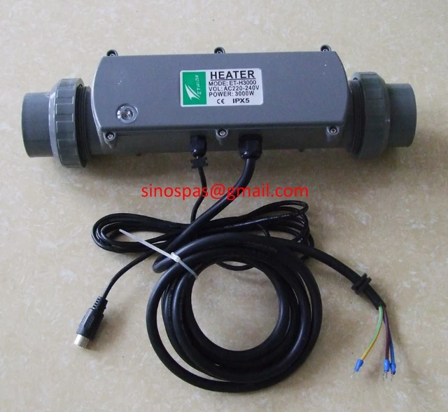 Ethink 3KW hot tub heater ET-H3000 for China u0026 US spa + bathtub heater +