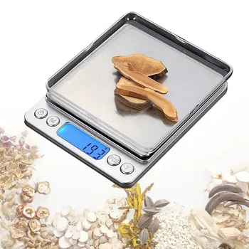 

500g/3000g x 0.1g Digital Gram Scale Pocket Electronic Jewelry Weight Scales Tool DC112