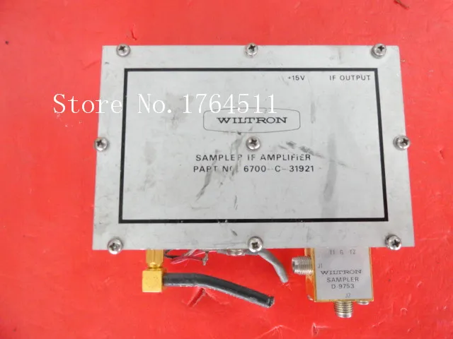 

[BELLA] WILTRON 6700-C-31921 15V SMA supply amplifier