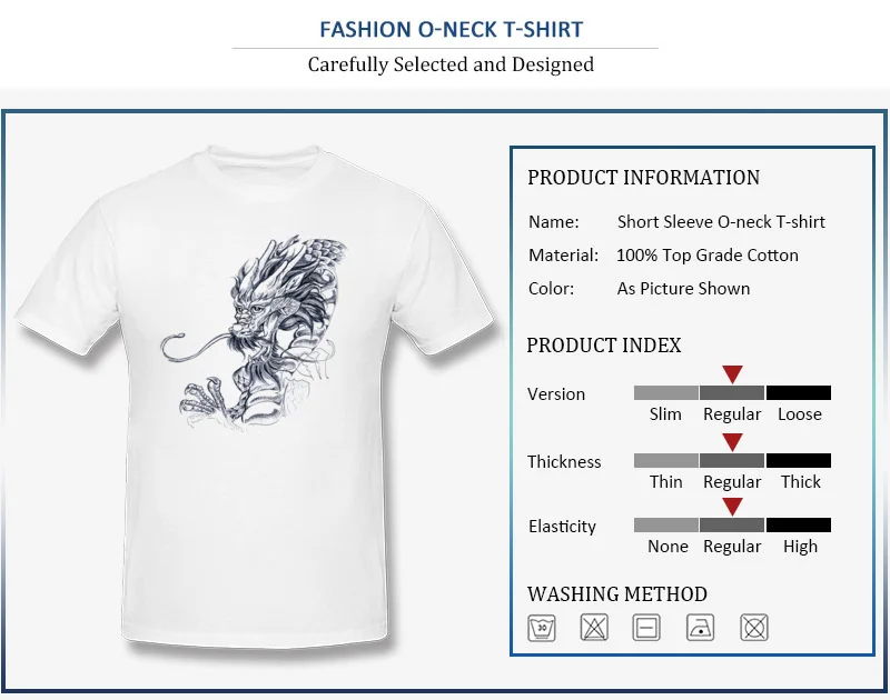 Normal Friendly Dragon Slim Fit Short Sleeve Summer Tees 2018 New Fashion Crew Neck Cotton Sweatshirts Youth T Shirt Friendly Dragon