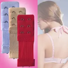 3 шт., 2/3 крючков, удлинитель для бюстгальтера, для женщин, регулируемый эластичный ремешок на спине, удлиненный адаптер, аксессуары без бретелек, нижнее белье