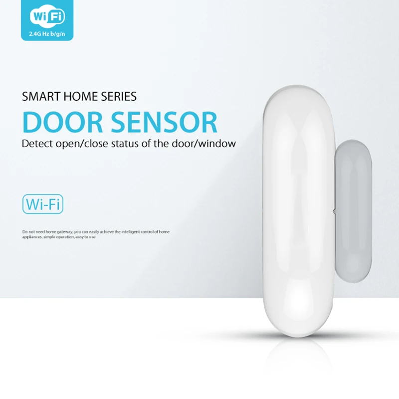 

NAS-DS01W Wifi Door Window Sensor App Notification Alerts No Hub Required Sensor LCC77