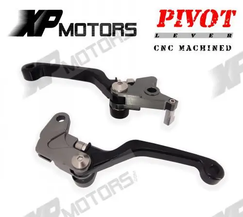 

Dirt Bike CNC FLEX Pivot Brake Clutch Levers For Honda CRF450X 2005-2014