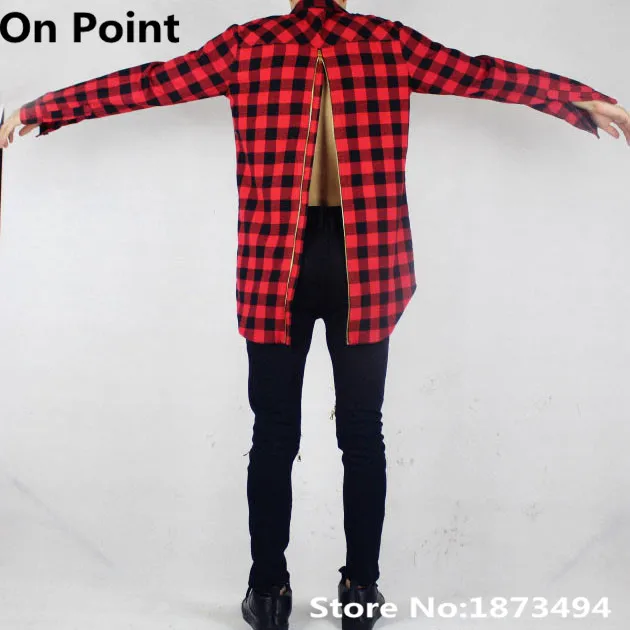 Hip Hop designer mens black and red 