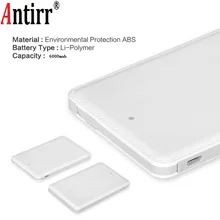 Универсальный ультра тонкий внешний аккумулятор 6000 мАч портативный аккумулятор для мобильного телефона USB зарядное устройство аккумулятор для всех телефонов