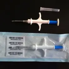 80 шт./лот 2,12*12 mm134.2KHz RFID стеклянная бирка для идентификации домашних животных, бирка для отслеживания домашних животных, собак, кошек, свиней, лошадей, чип шприца