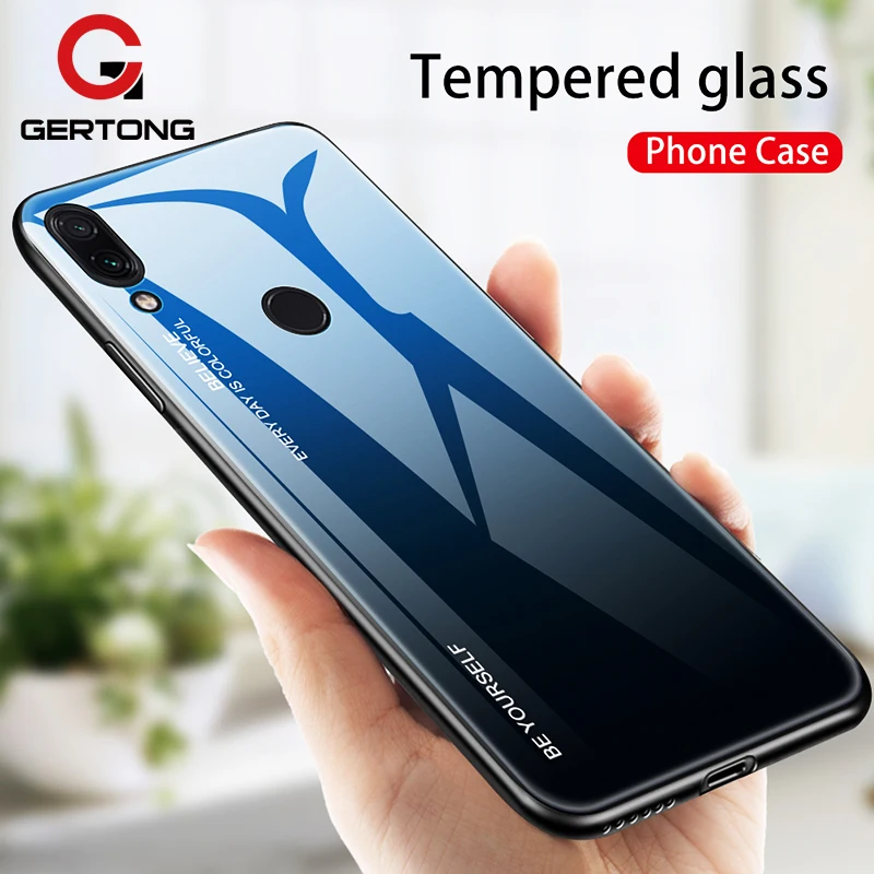 Чехол для телефона из закаленного стекла Xiaomi Redmi Note 7 5 6 Pro задняя крышка Mi 8 A2 Lite A1 Mi8