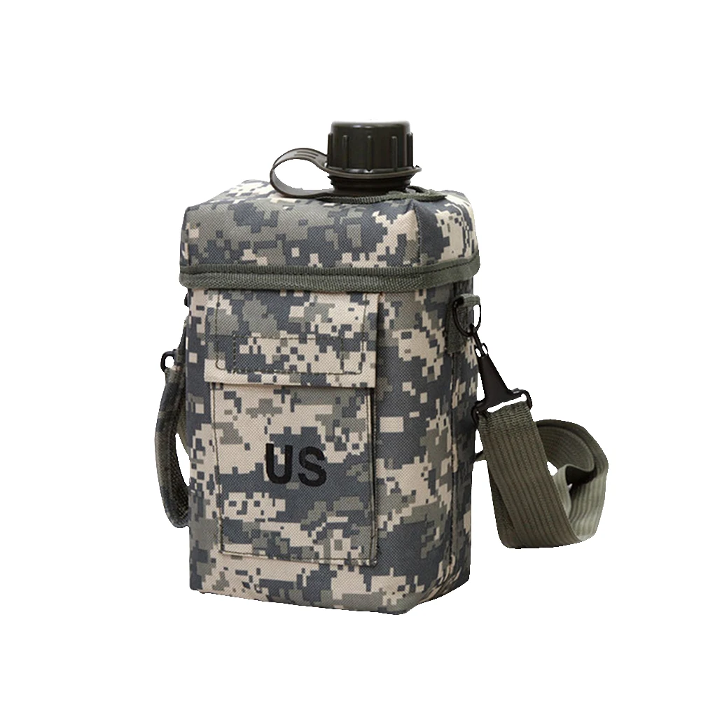 2L ПВХ Военная Спортивная бутылка для воды портативные практичные инструменты для охоты на открытом воздухе походов кемпинга путешествия чайник термо