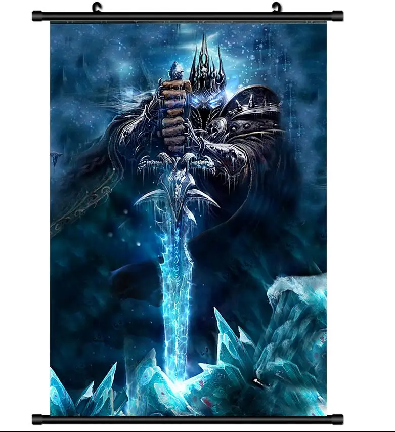 Постер онлайн игра World of Warcraft настенная прокрутка печатная картина домашний