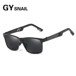 GYsnail классические солнцезащитные очки Для мужчин поляризованные очки вождения покрытие черная рамка Рыбалка вождения очки мужские