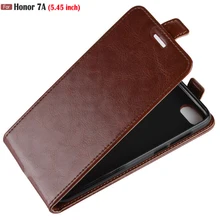 Чехол для huawei Honor 7A, чехол для Honor 7A, dua-l22, чехол, 5,45 дюймов, ретро стиль, кожаный, вертикальный, откидной чехол, для huawei Honor 7A, 7 A, dua, l22, чехол
