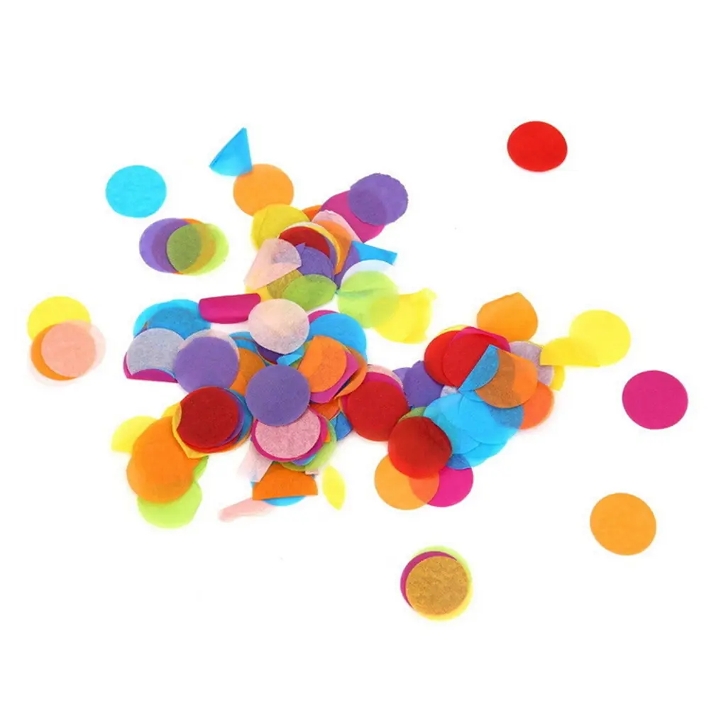 Circle Shape Confetti Boda Birthday Party Wedding Sprinkles Tissue Paper Table Decoration Pinata Fillers 900pcs/1bag