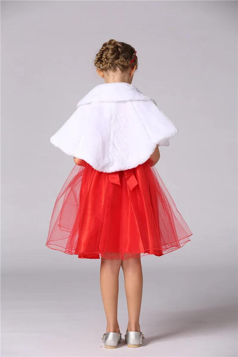 PJ-MM005, Новое Модное детское осенне-зимнее меховое пальто для девочек, детская теплая накидка