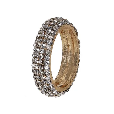 AOMU, новинка, модное разноцветное циркониевое геометрическое кольцо с круглым сердцем, блестящие Кристальные кольца со стразами для женщин, вечерние ювелирные изделия Gif - Цвет основного камня: 13