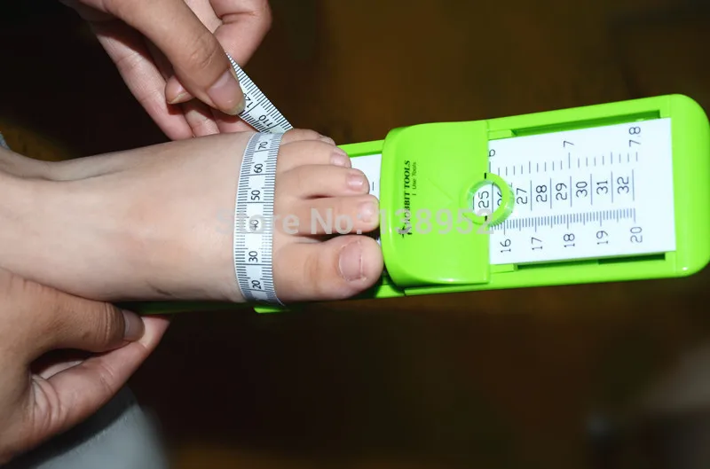 0 8inch 20cm Professional Toddler Foot Measuring Gauge shoe size