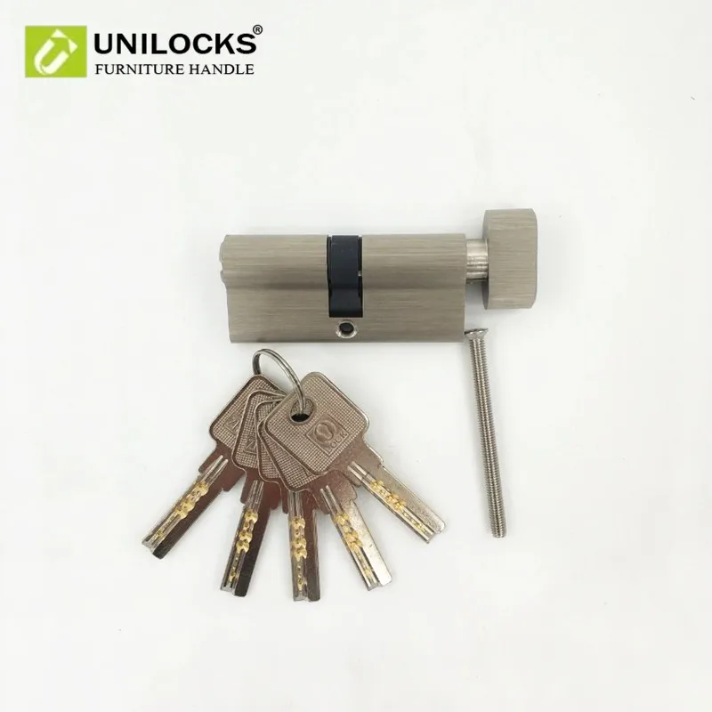 UNILOCKS Copper Core Door Locks Security Locking Cylinders (70mm=35