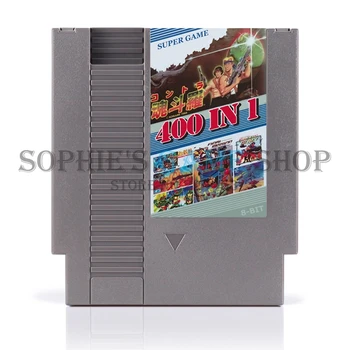 

400 In 1 No Repeat Game Card With game Contra Spider Man Turtle Fighters For 72 Pins 8 Bit Game Console