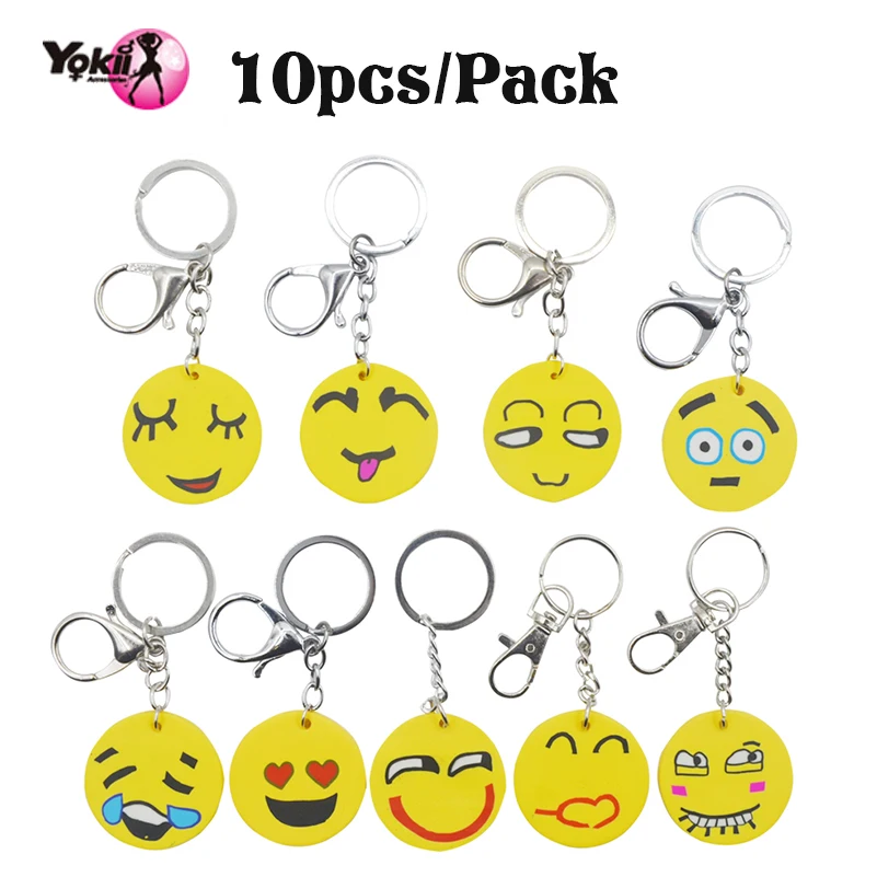 Fashion Charm Jewelry Popular Novelty Cute Emoji Emoticon Smiley Face