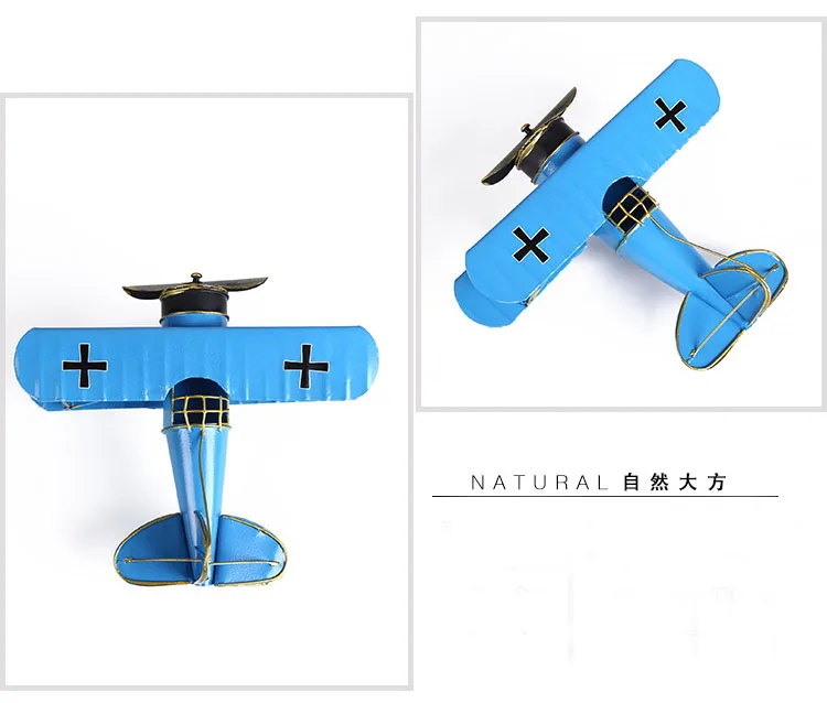 Оловянная модель самолета статуэтки и миниатюры, аппаратные изделия ручной работы для украшения дома подарки HD001
