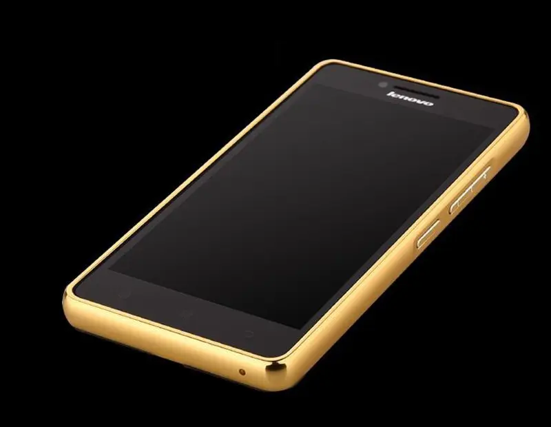 TUKE teléfono caso para Lenovo K3 Nota de aluminio caso de marco de Metal para Lenovo K3 nota A7000 espejo acrílico cubierta Fundas