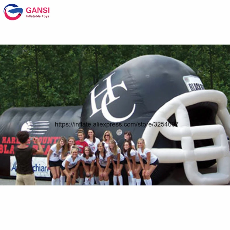 inflatable helmet tunnel tent15