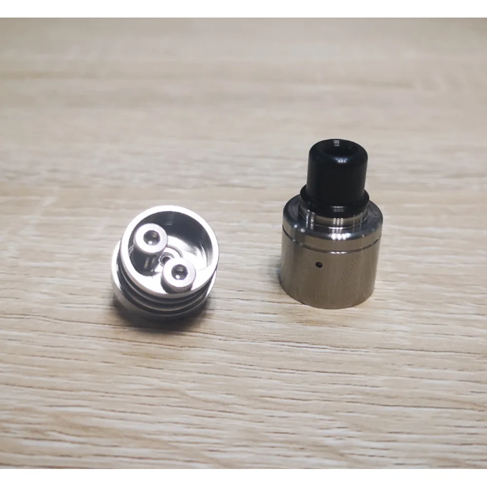 

YFTK High Quality Speed Revolution 18mm RDA Rebuildable Dripping Atomizer With BF Pin Silver 316 SS Tank 510 Thread Box Mod