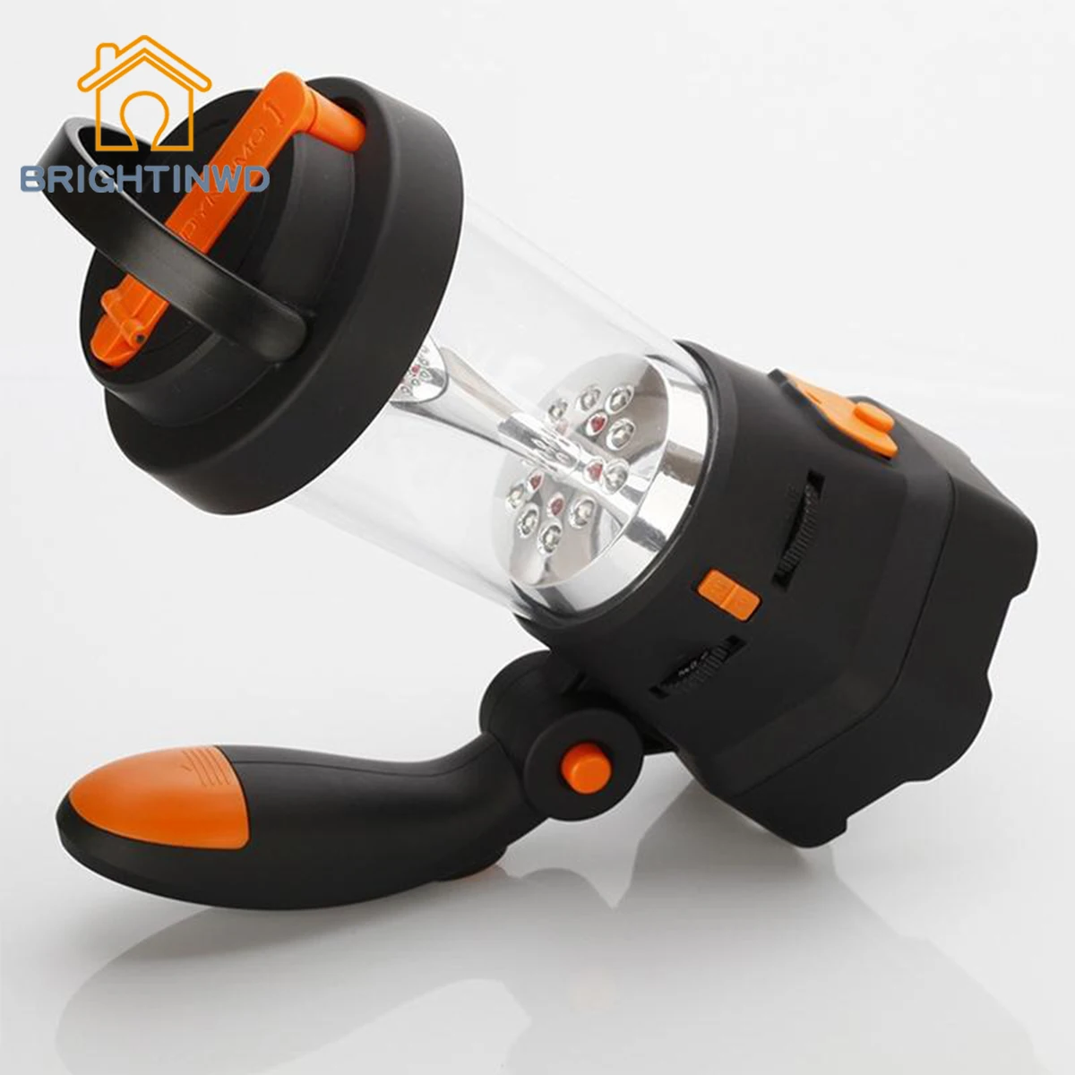 

Outdoor Portable Flashlight Energy Saving Multi-function Hand Power Generation Camping Tent Light Camping Lantern