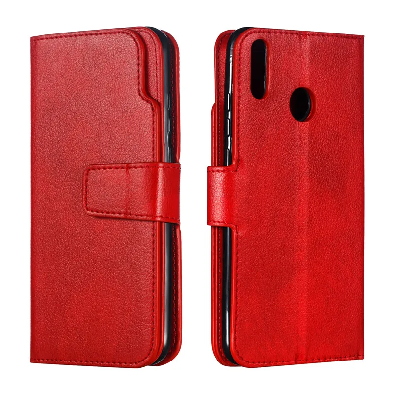 Leather case Huawei Y9 Y7 Y6 P Smart 2019 Case Cover Wallet Magnet Flip Phone case Huawei Y6 Pro 2019 Y7 Prime 2019 Case Cover03