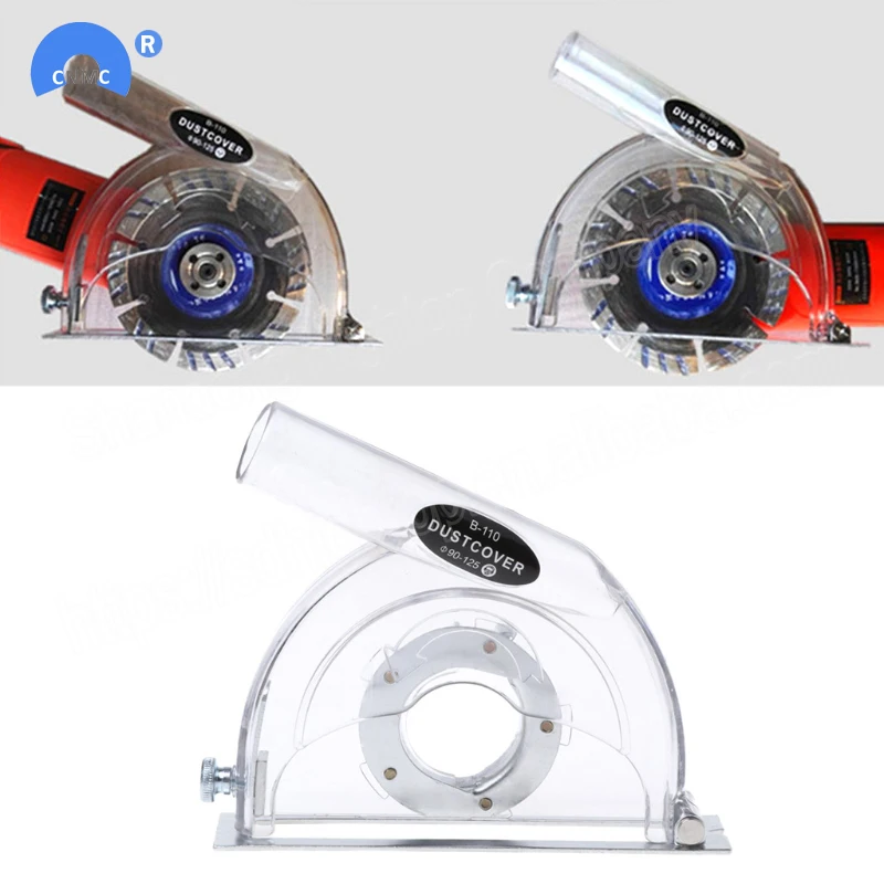Angle Grinder Cutting Dust Shroud Cover Transparent Grinding Dust Cover for 4 inch 5 inch Angle Grinder