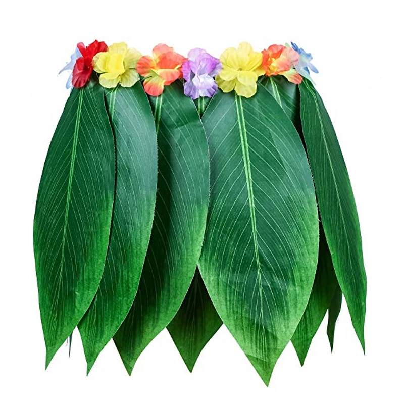 Новинка 2019 хит продаж короткая Гавайская Юбка пачка Hula Grass участник юбка для