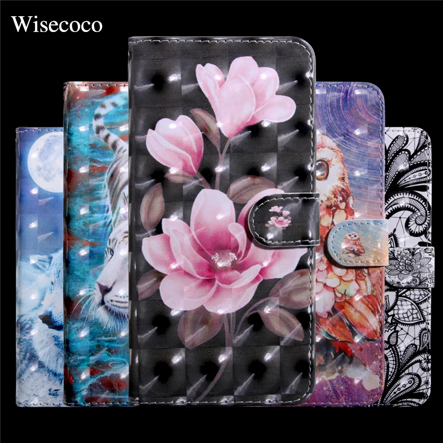 

Luxury Leather Wallet Flip Case for Huawei Mate 20 Pro Lite 3D Cute Card Holder Stand Strap Etui Coque Huwei Hawei Mate20 Cover