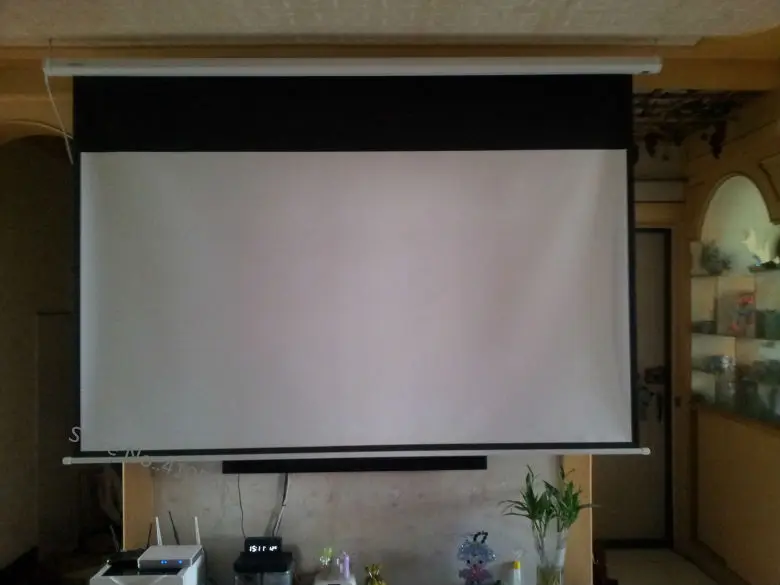 120 Inch 16 to 9 motorized screen pic 10