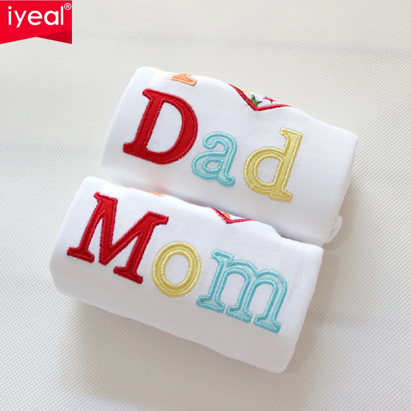 IYEAL ropa de bebé recién nacido de algodón de manga larga bordado mamelucos de bebé niñas ropa de niños ropa de bebé Infantil trajes 0- 18 m