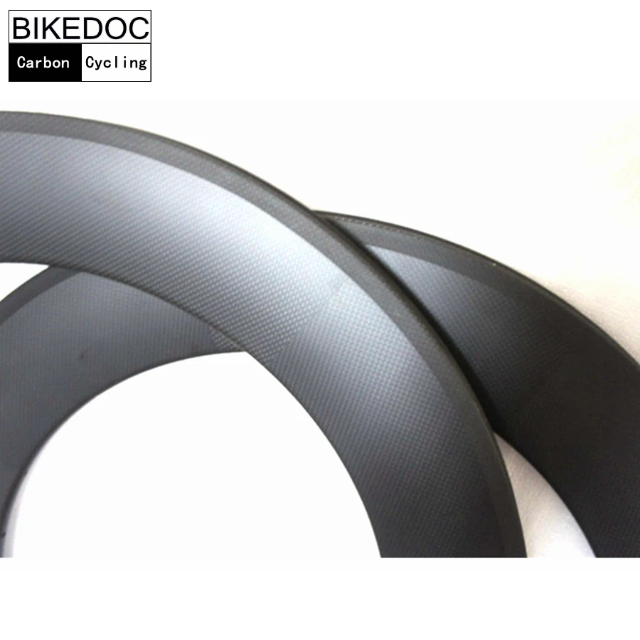 BIKEDOC 700C * 23 мм ширина обод из углерода трубчатый 88 мм/обод для дорожного