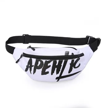 

Waist Bag Hip-hop Rock Print Letter Outdoors Fanny Packs Belt Bag Bum Boys Girl Bag Sport Waist Packs Chest Phone Pouch #LR1