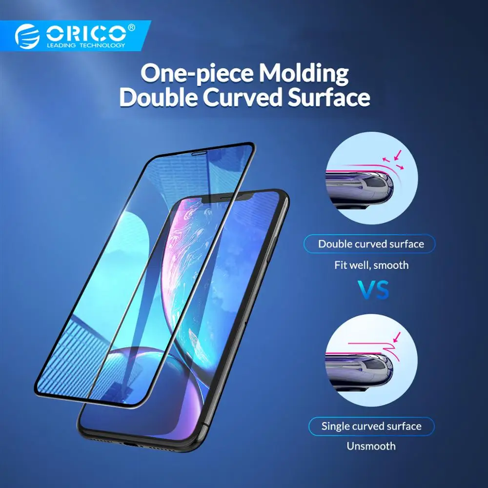ORICO Volle Abdeckung Aus Gehärtetem Schutz Glas für iphone X XS XR Screen Protector Gehärtetem Gla