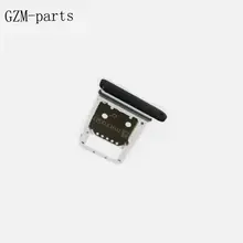 GZM-parts SIM Card Tray SIM Card Slot Holder For Samsung Galaxy S8 Active G892A G892 Black Color