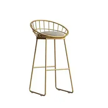 Нордическое твердое дерево, кованое железо барный стол против стены высокий табурет барный стол и стул комбинация Кофейня чайный магазин Dotomy