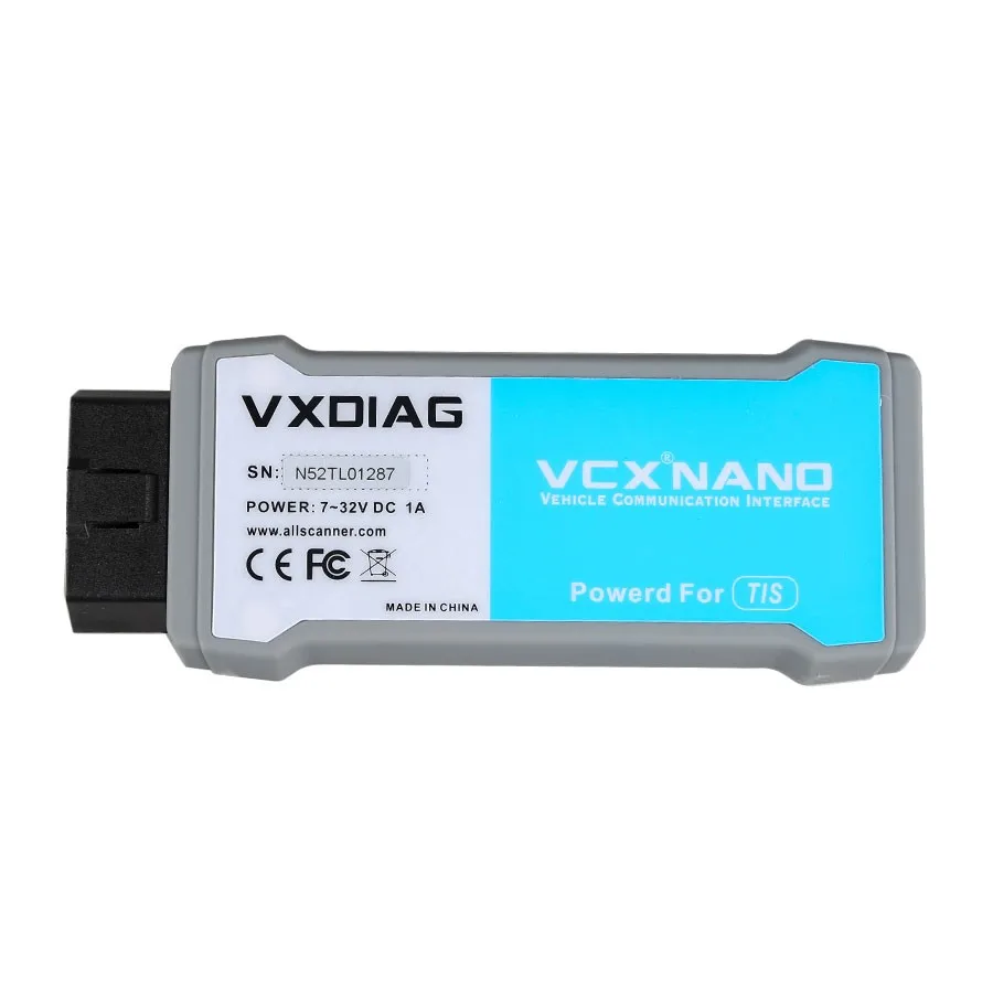 [Vxdiag Дистрибьютор] vxdiag VCX NANO для TOYOTA ТИС Techstream V12.00.127 Совместимость с SAE J2534 WI-FI