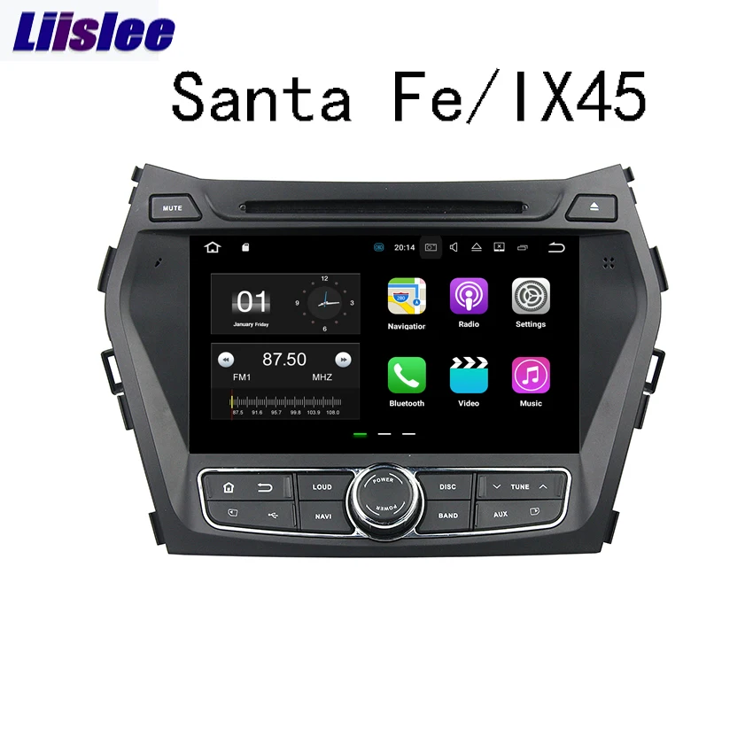 

Liislee Android For Hyundai Santa Fe/IX45 2013~2014 Car Navigation GPS Audio Video Radio Stereo Multimedia HD Screen Player.