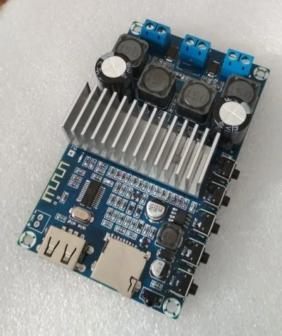 Плата усилителя Bluetooth GHXAMP TPA3116D2 50 Вт * 2 4 колонка приемная плата fm радио USB декодер