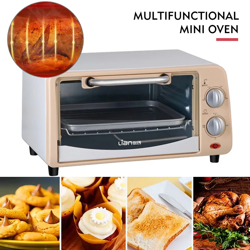 

2019 Drop Shpping Push Button 12L Barbecue Metal Electric Oven Cake Kitchen Stainless Steel Grilled Meat