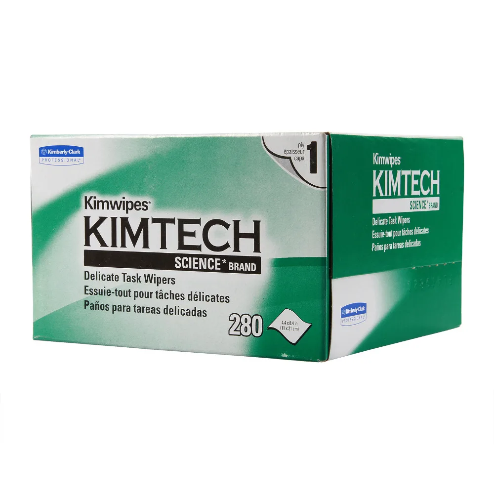 Фирменная волоконная Очищающая бумага Kimwipes очищающая из оптического волокна 280