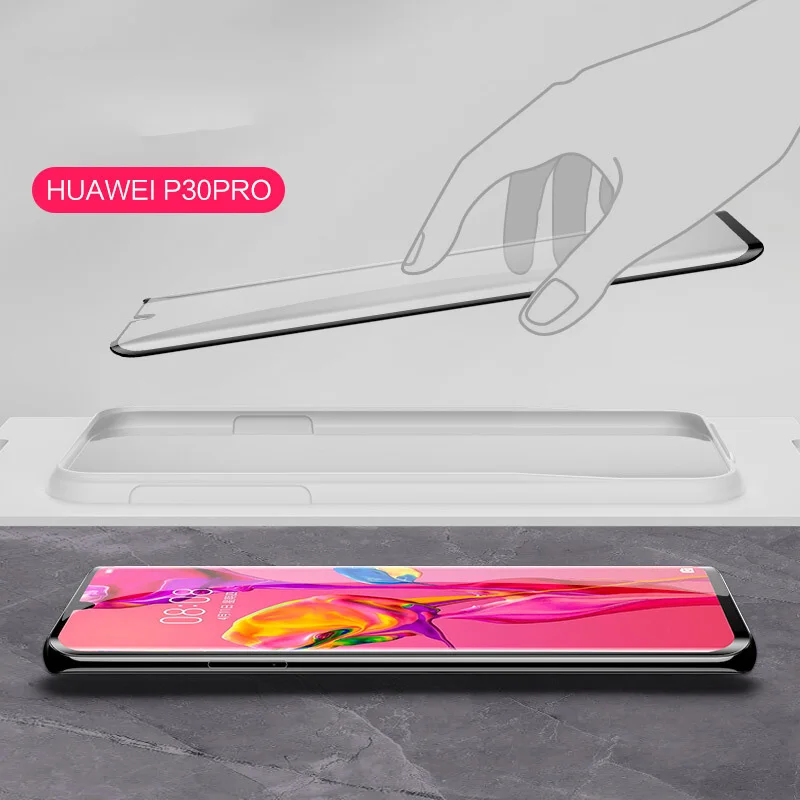 Закаленное стекло для huawei P30 Pro защита экрана 3D изогнутое Nova 4e Защитное стекло для телефона для huawei P30 Lite mate 20 Pro