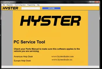

For hyster PC Service Tool v 4.89 [with license user and pass for more PC]