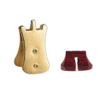 

Erhu Zhonghu Mute Finish Muffler Silencer String + Rosewood Bridges Set Parts Accessory