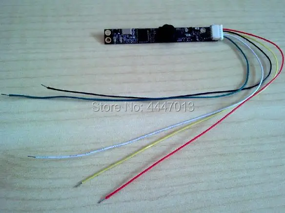 cable in connector of camera