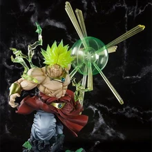 Аниме Dragon Ball фильм DBZ FZ ZERO Broli Broly Супер Саян Гоку ПВХ фигурка селлоцион модель игрушки